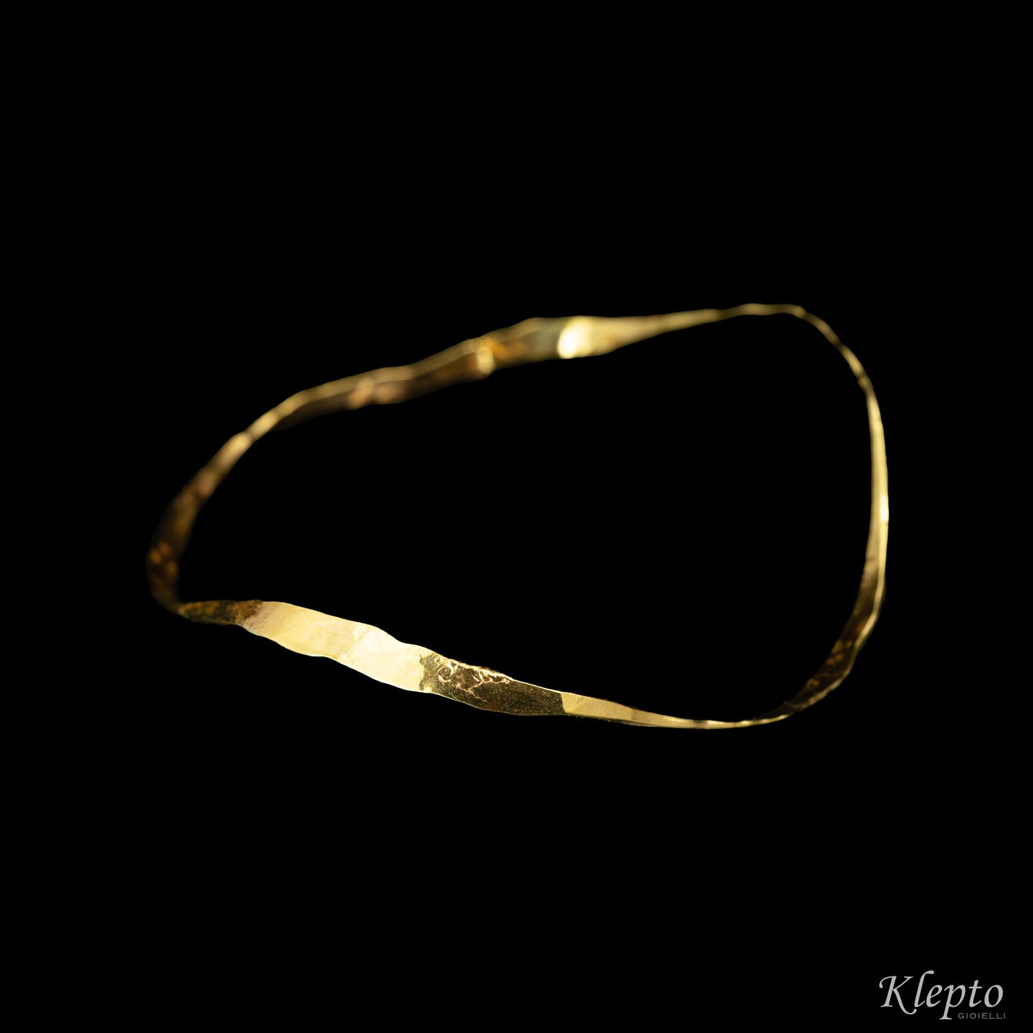 Bracciale in Oro giallo rigido