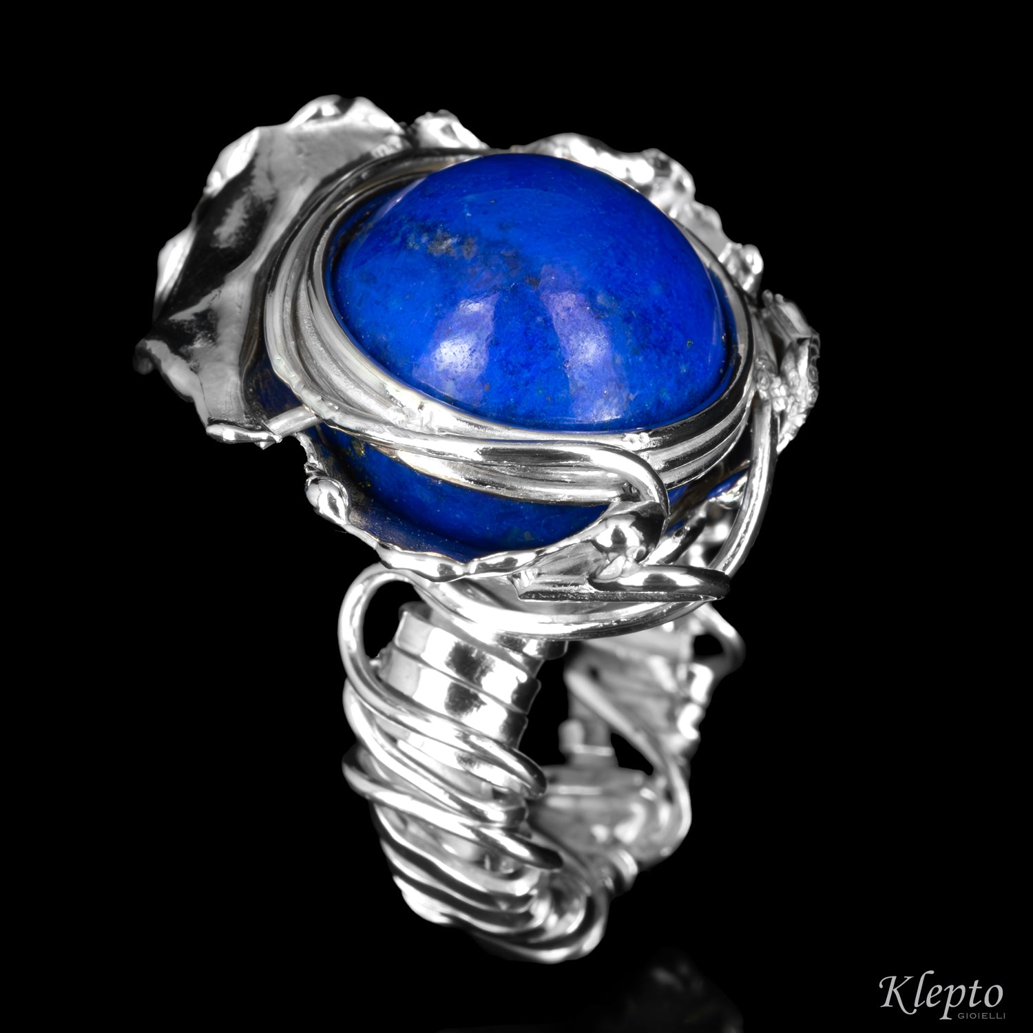 Anello in Argento Silnova® con Lapislazzuli