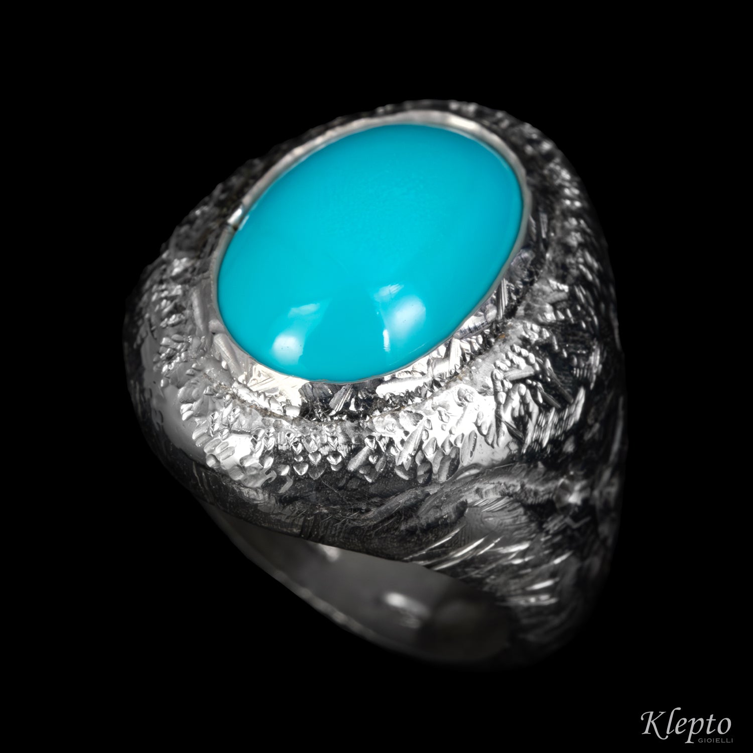 Anello in Argento Silnova® con Turchese