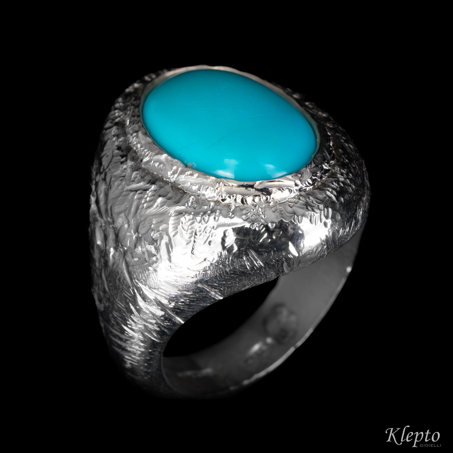 Anello in Argento Silnova® con Turchese