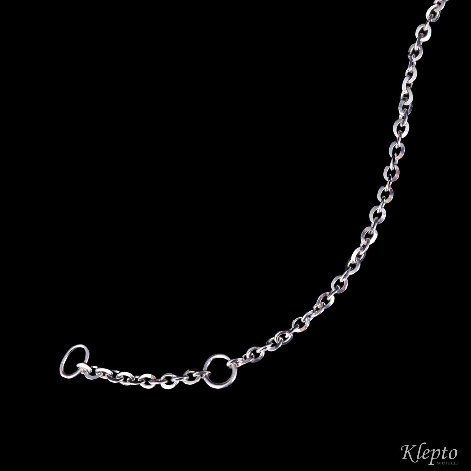 Bracciale in oro bianco "Pulsar" con Smeraldo