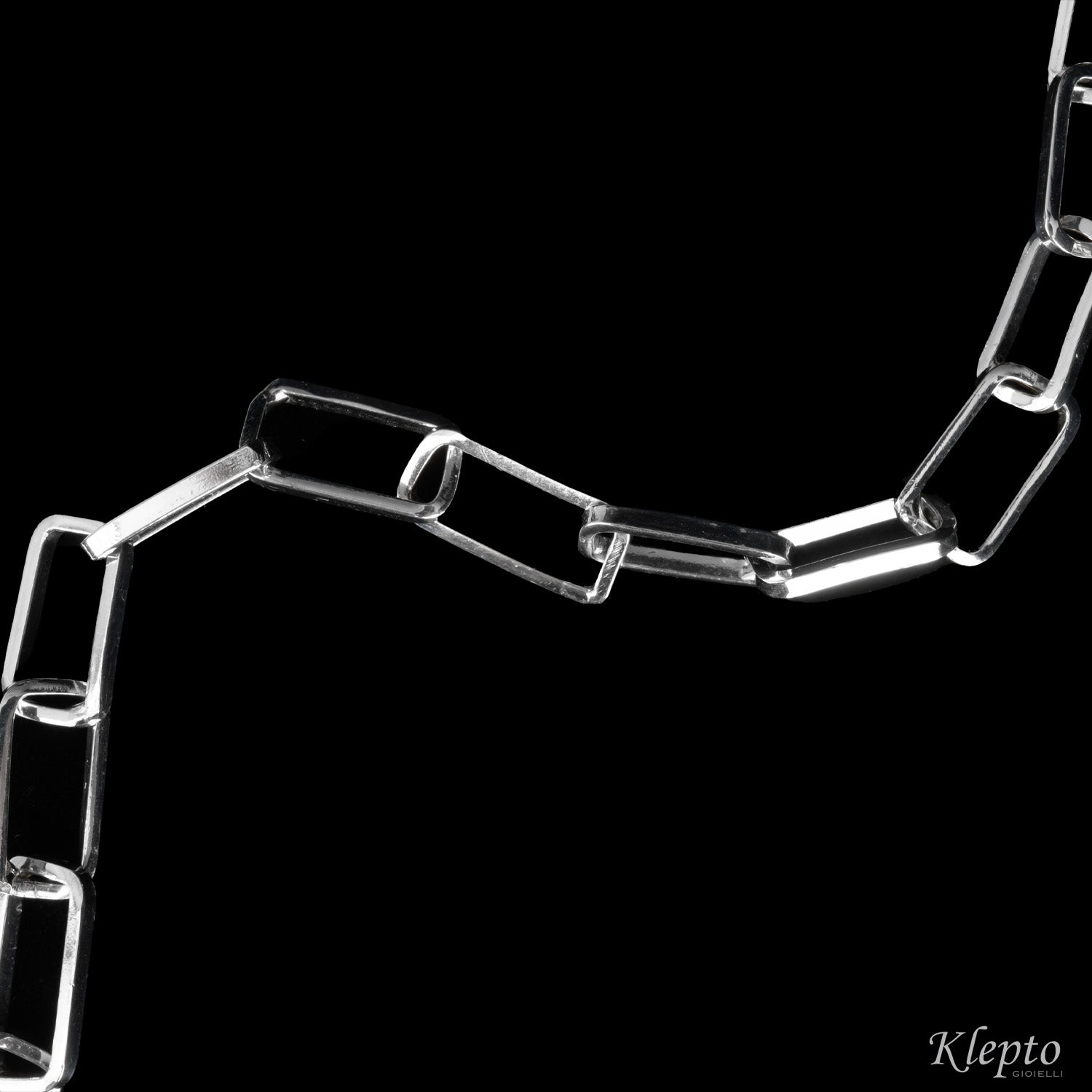 Bracciale in Argento Silnova® ad anelli