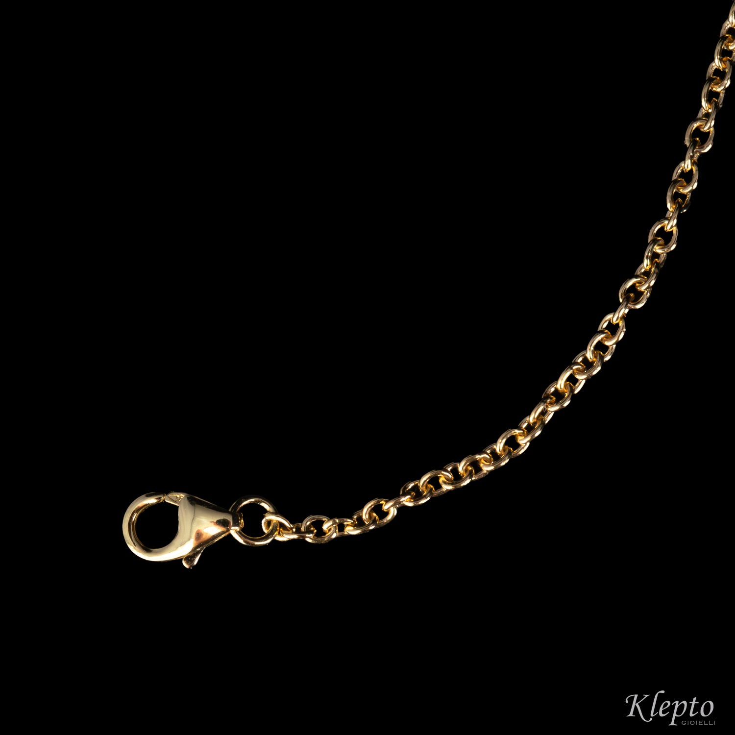 Bracciale in oro giallo con Zaffiri rosa