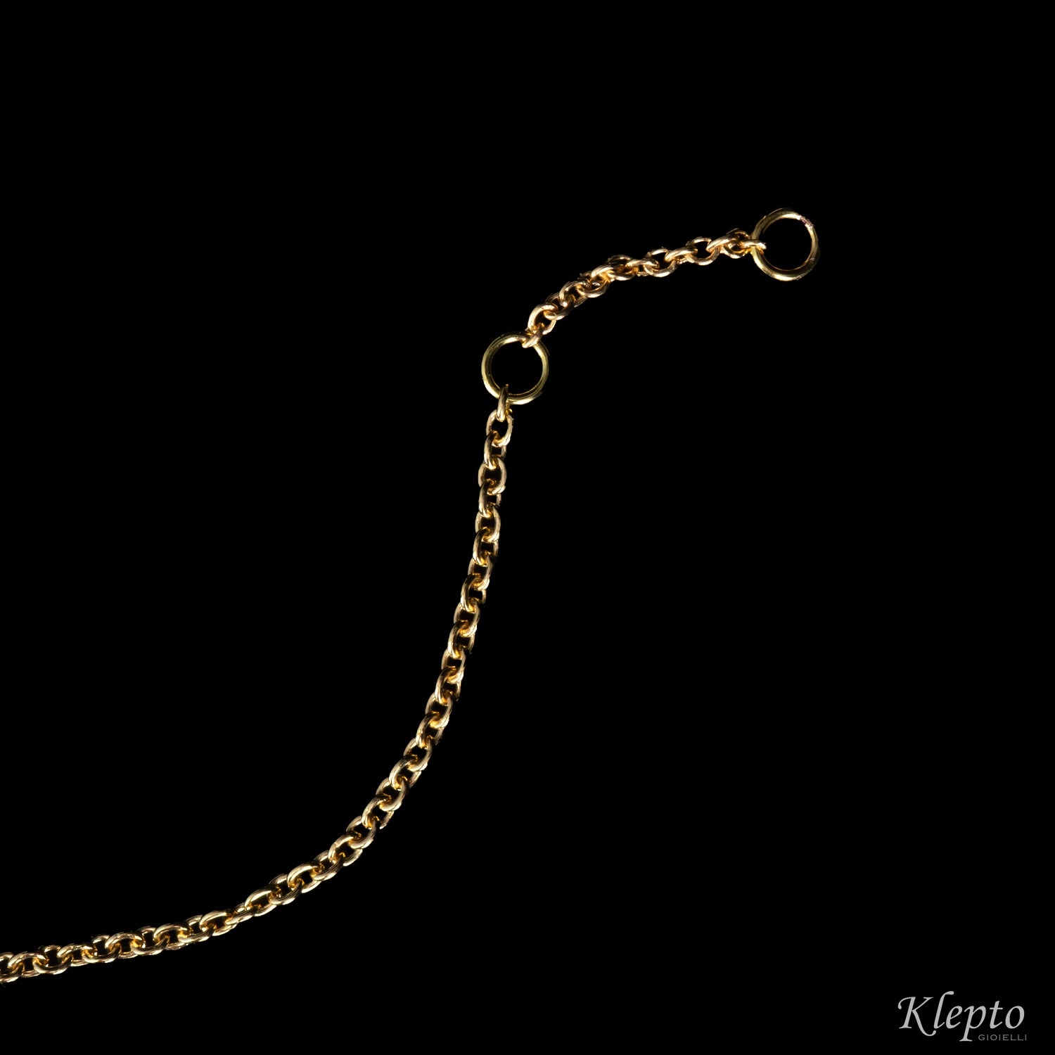 Bracciale in oro giallo con Zaffiri rosa