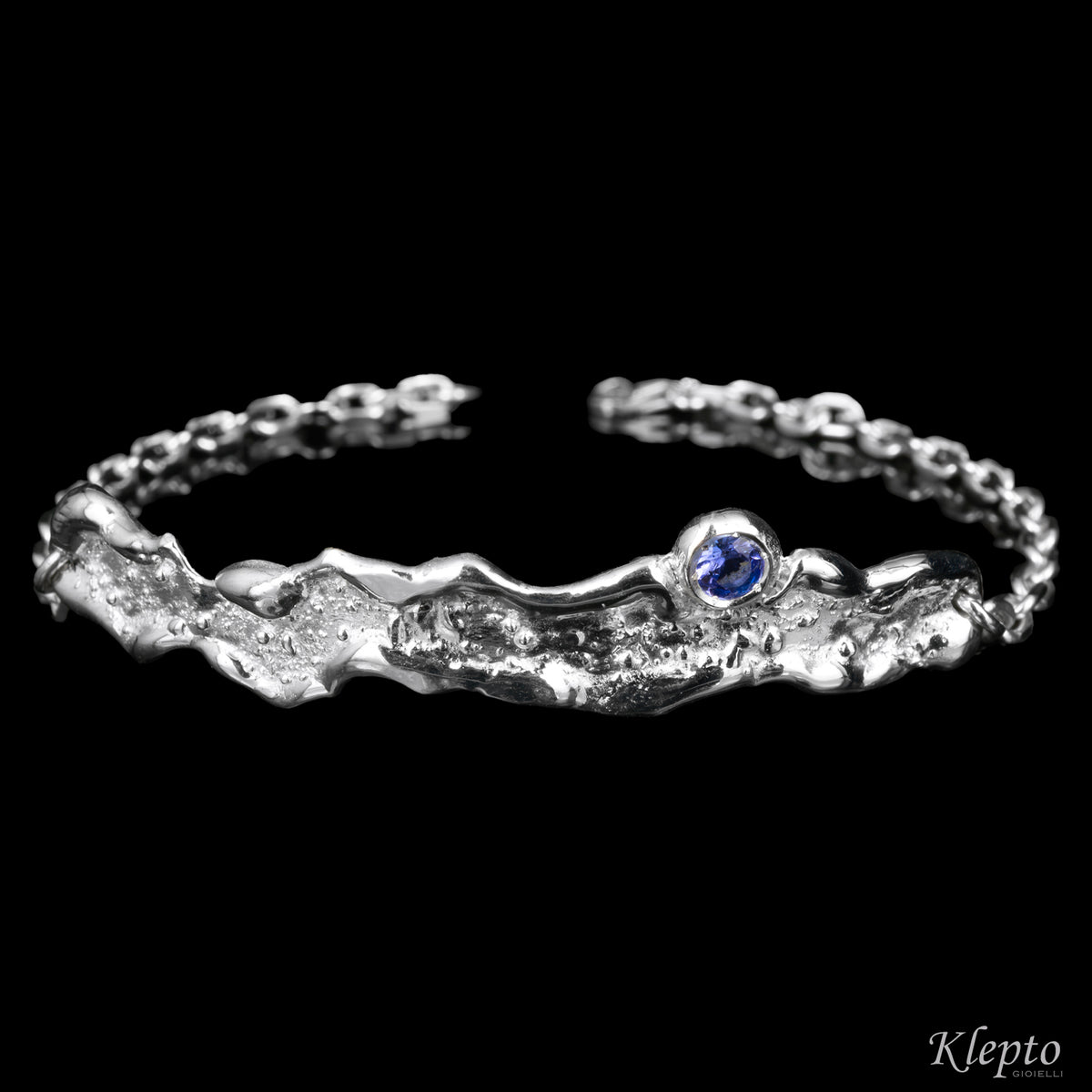 Bracciale in Argento Silnova® "Oasi" con Tanzanite