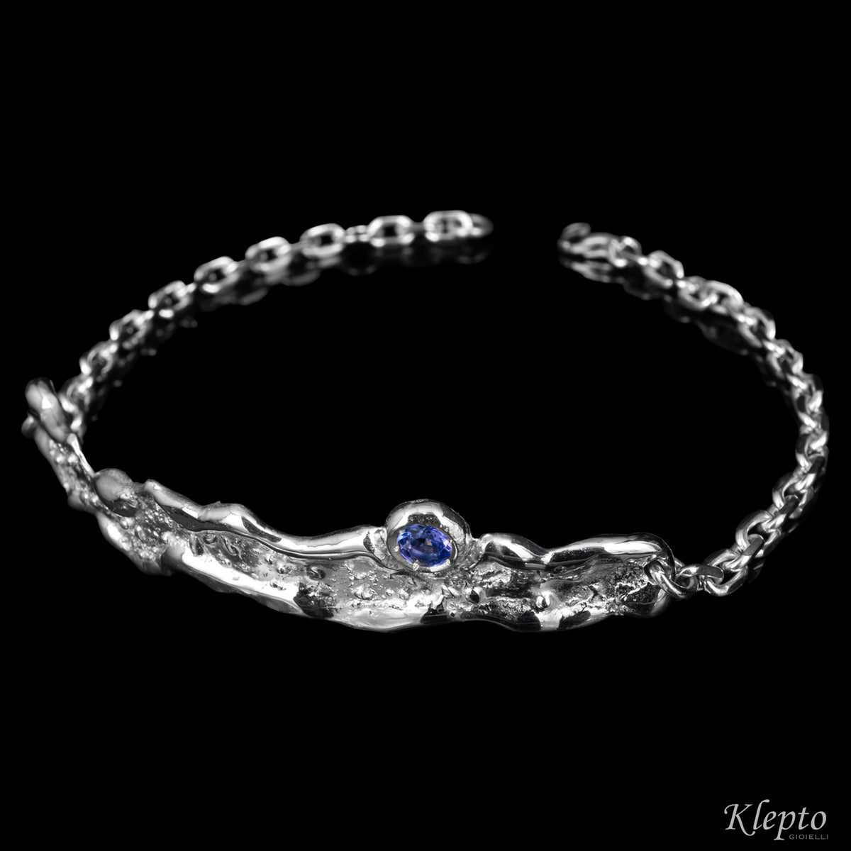 Bracciale in Argento Silnova® "Oasi" con Tanzanite