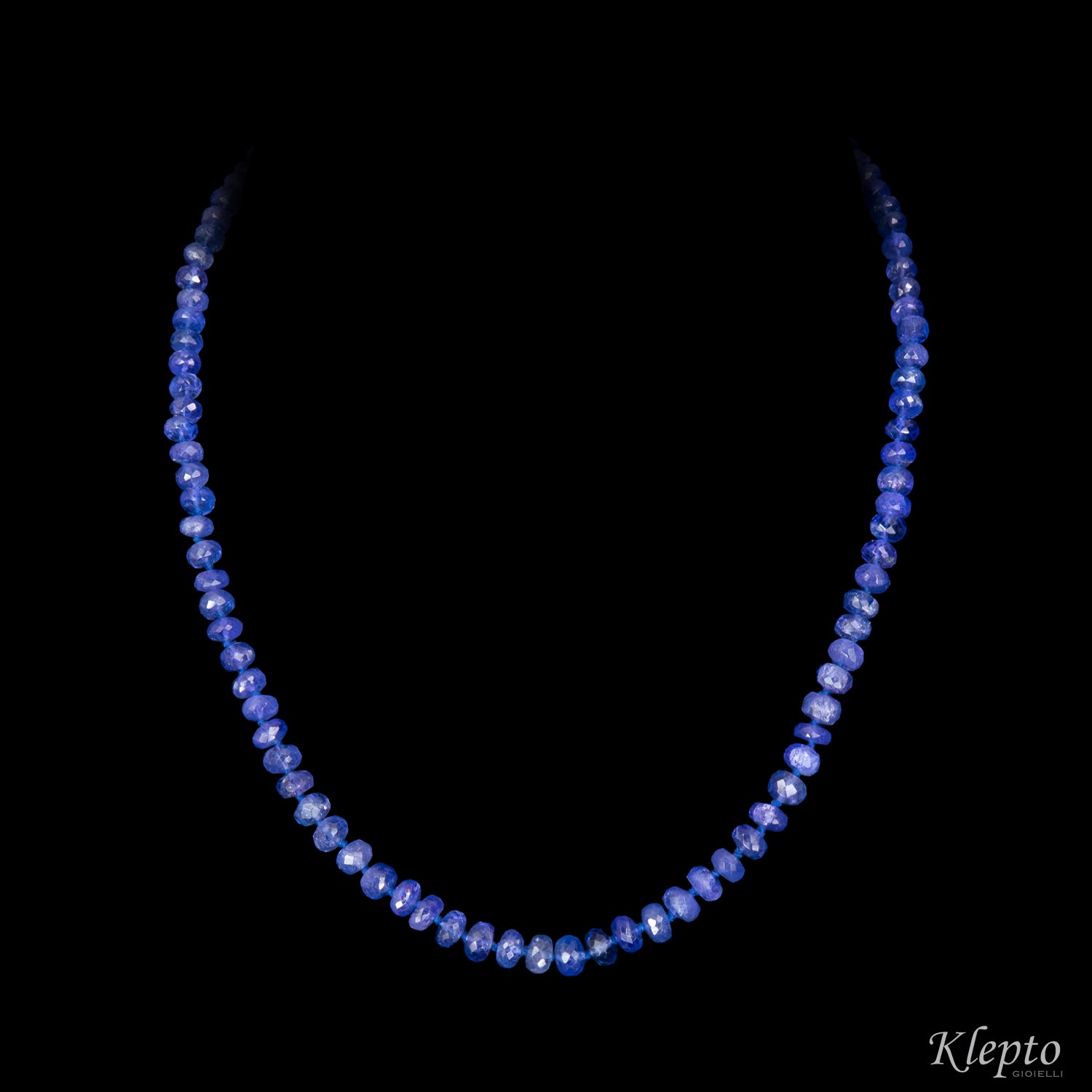 Collana girocollo con Tanzanite