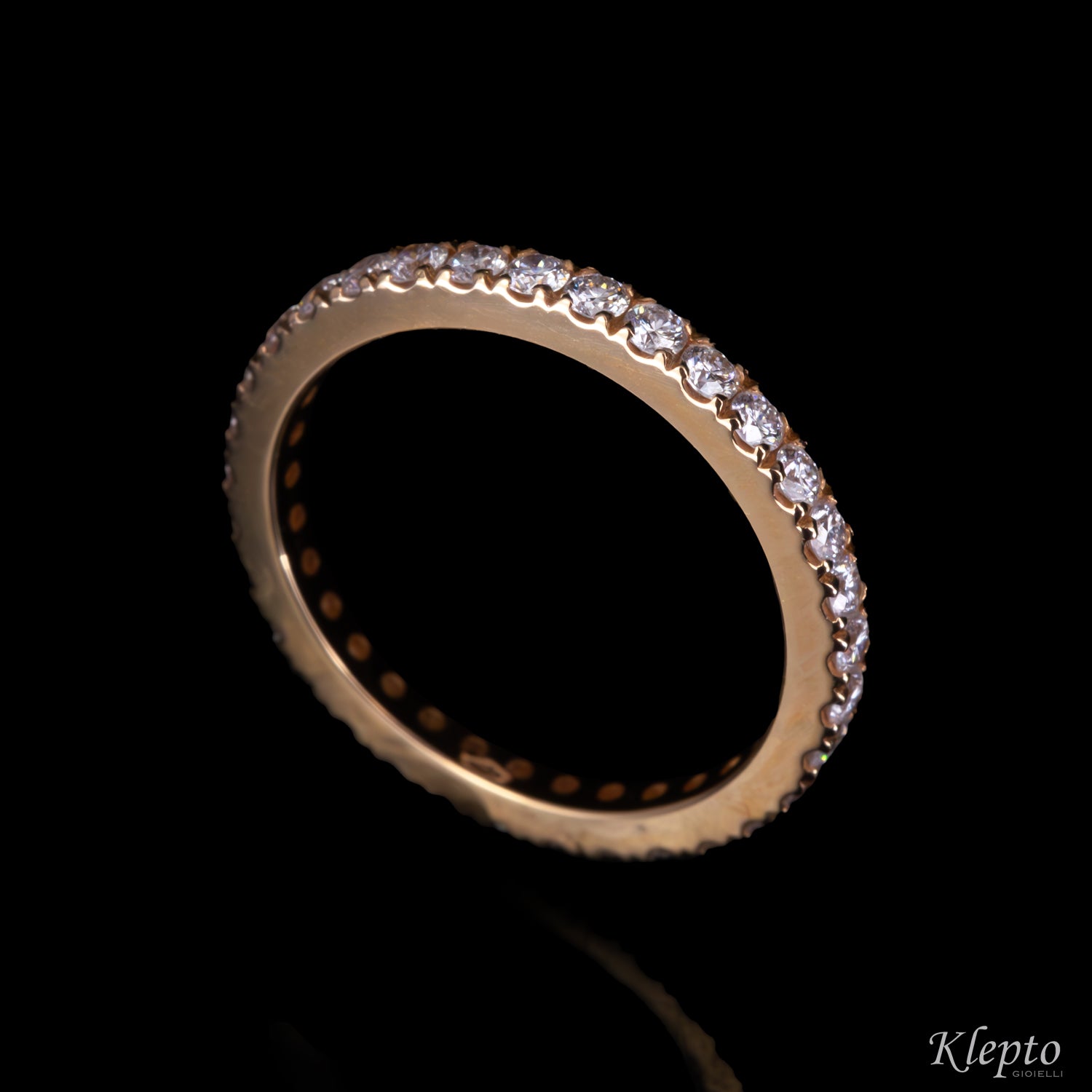 Infinity in oro rosa