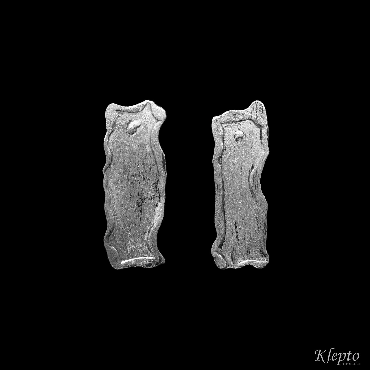 Orecchini in Argento Silnova® satinati