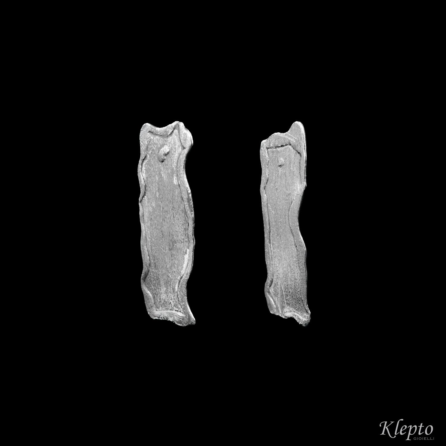 Orecchini in Argento Silnova® satinati