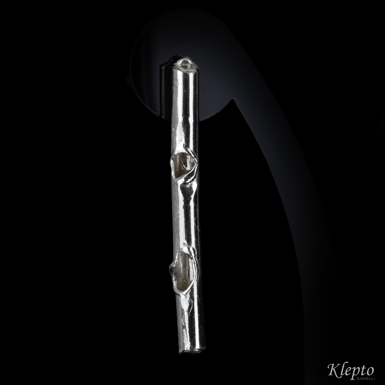 Orecchini in Argento Silnova® fusi a fiamma