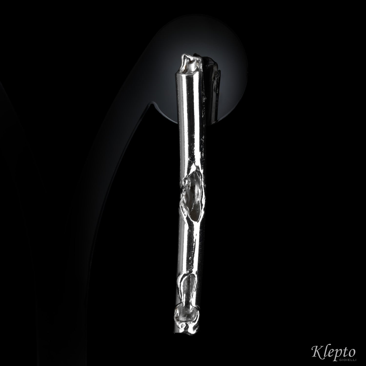 Orecchini in Argento Silnova® fusi a fiamma