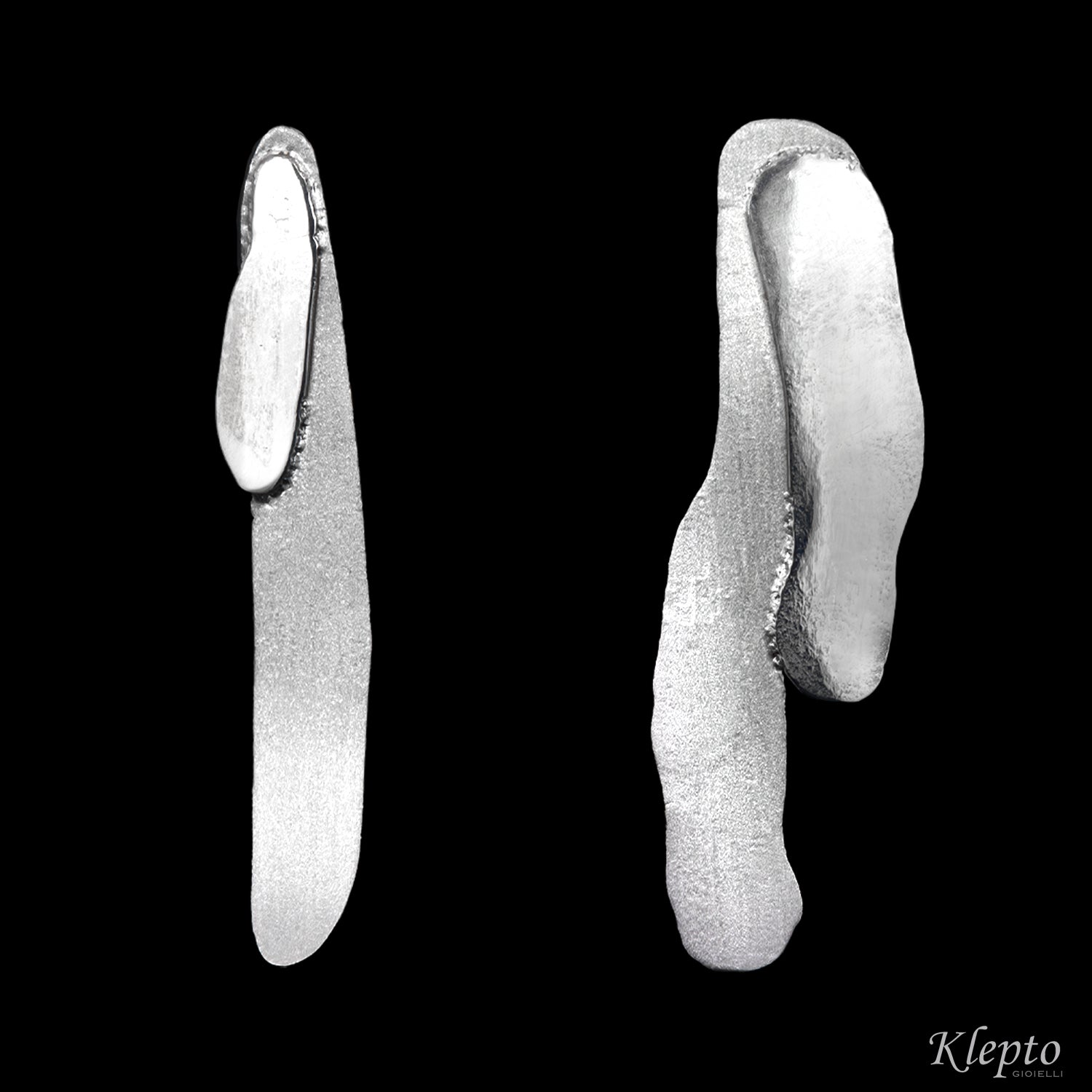 Orecchini in Argento Silnova® a lastra