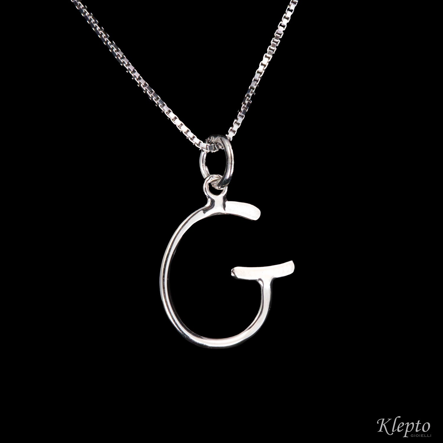 Pendente in oro Lettera