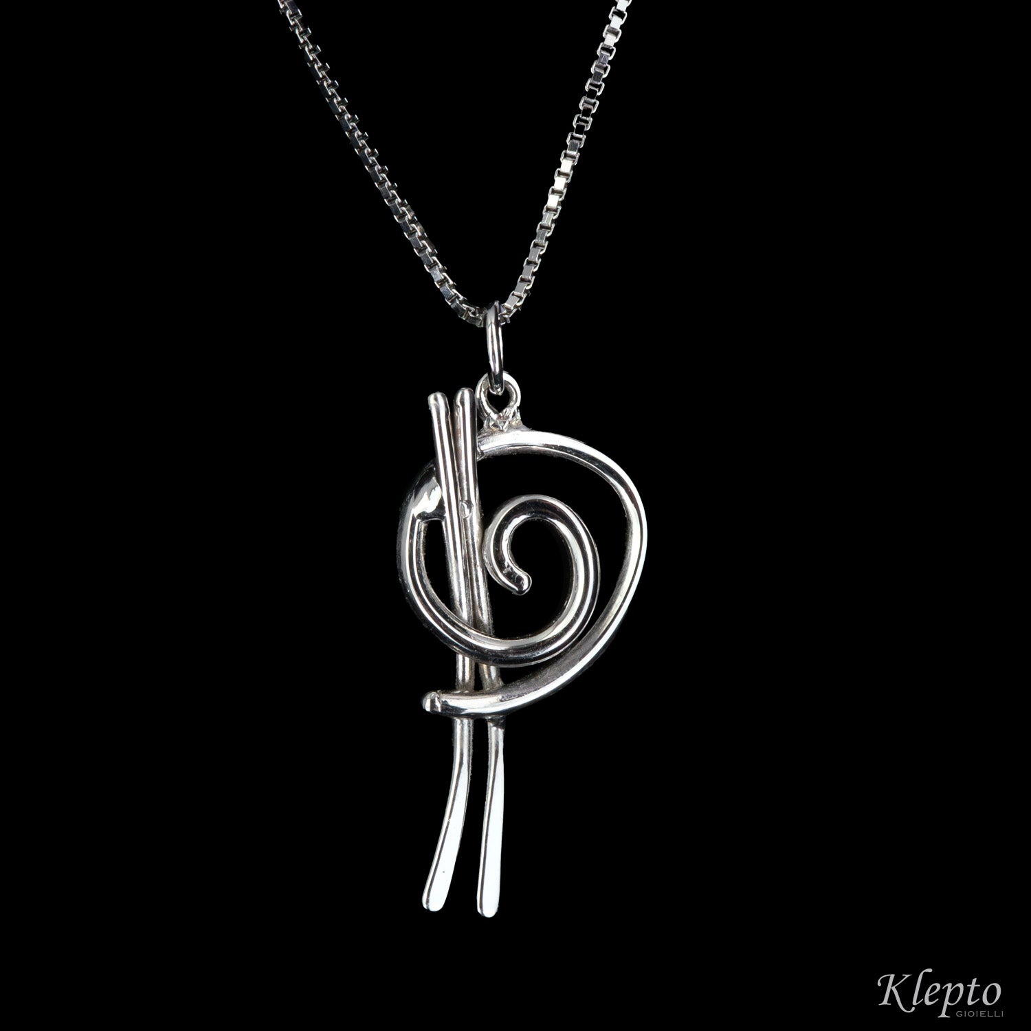 Pendente in oro Lettera