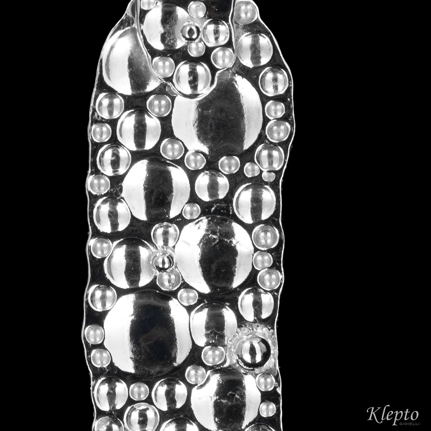 Pendente in Argento Silnova® martellato