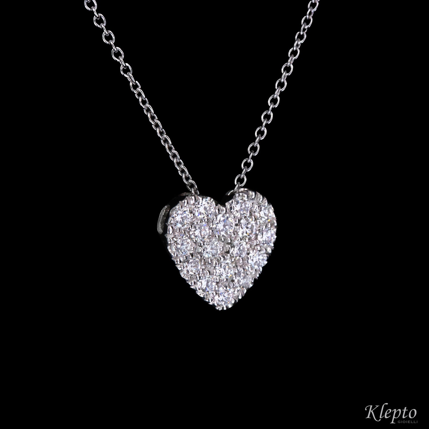 Pendente in oro bianco con Diamanti