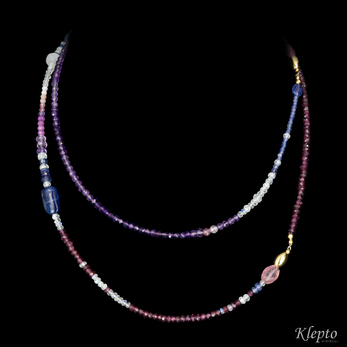 Collana Rainbow lunga