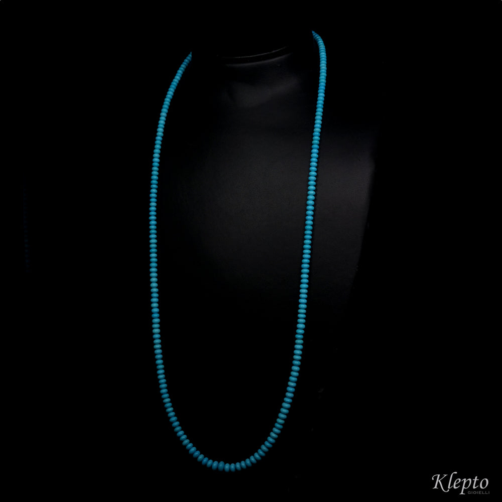 Collana lunga con Turchese