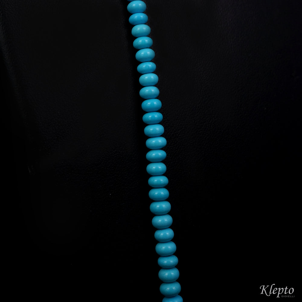 Collana lunga con Turchese