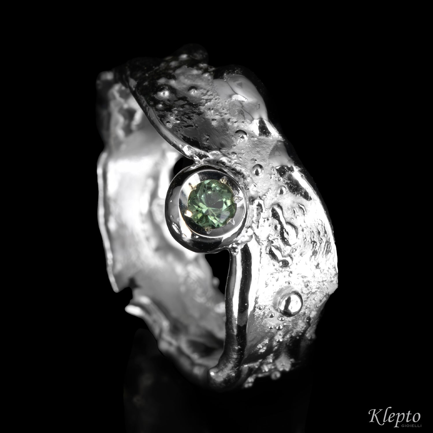 Anello in Argento Silnova® "Oasi" con pietre preziose