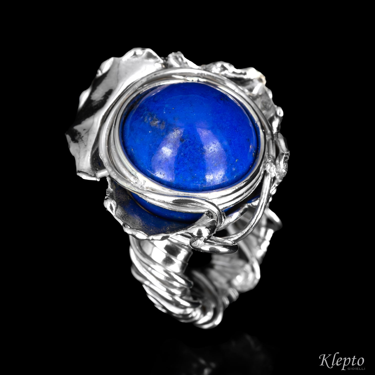 Anello in Argento Silnova® con Lapislazzuli