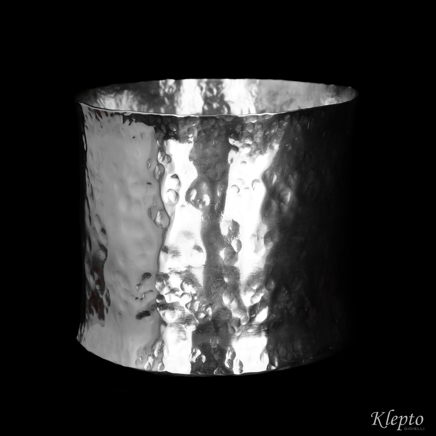 Bracciale in Argento Silnova® rigido grande