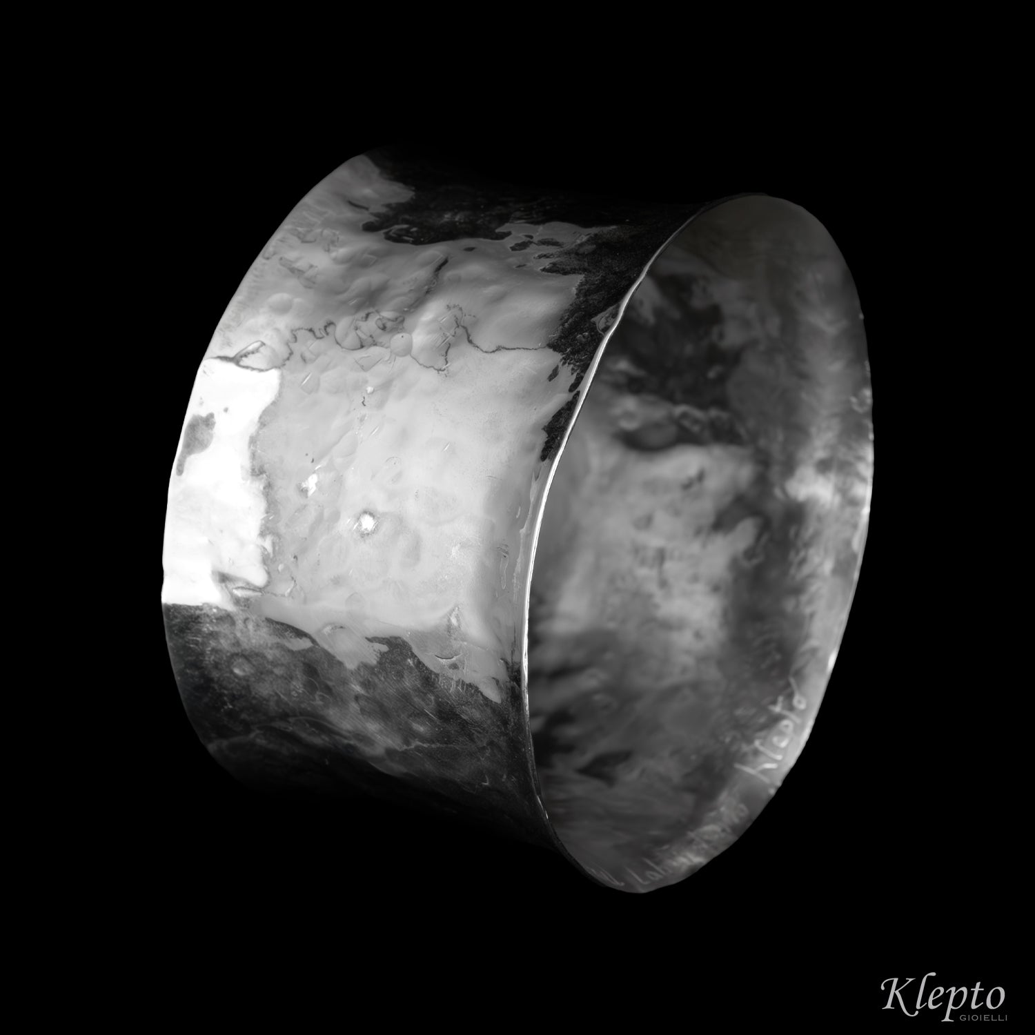 Bracciale in Argento Silnova® rigido medio
