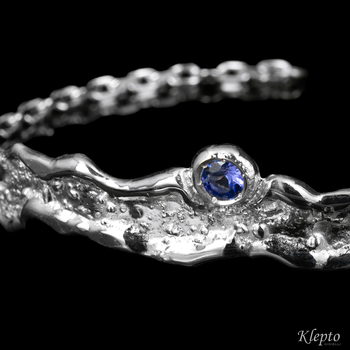 Bracciale in Argento Silnova® "Oasi" con Tanzanite