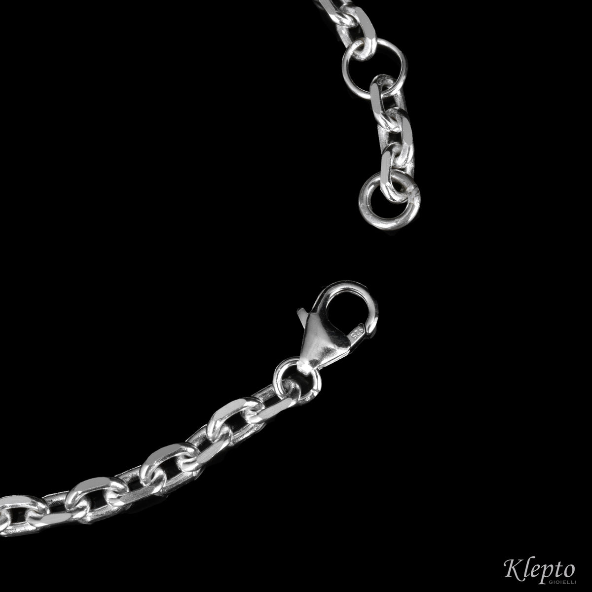 Bracciale in Argento Silnova® "Oasi" con Tormalina verde