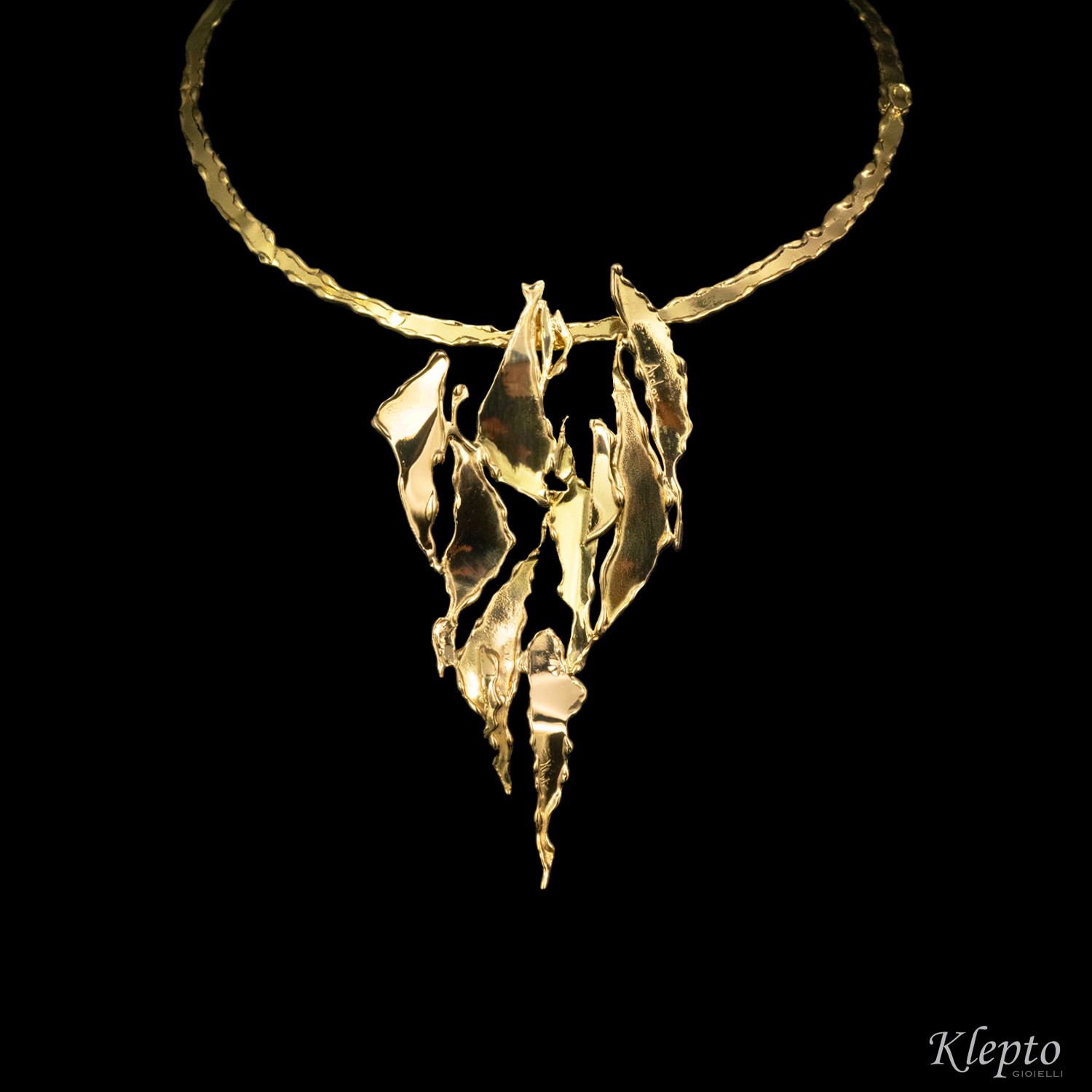 Collier in oro giallo "Ardor"