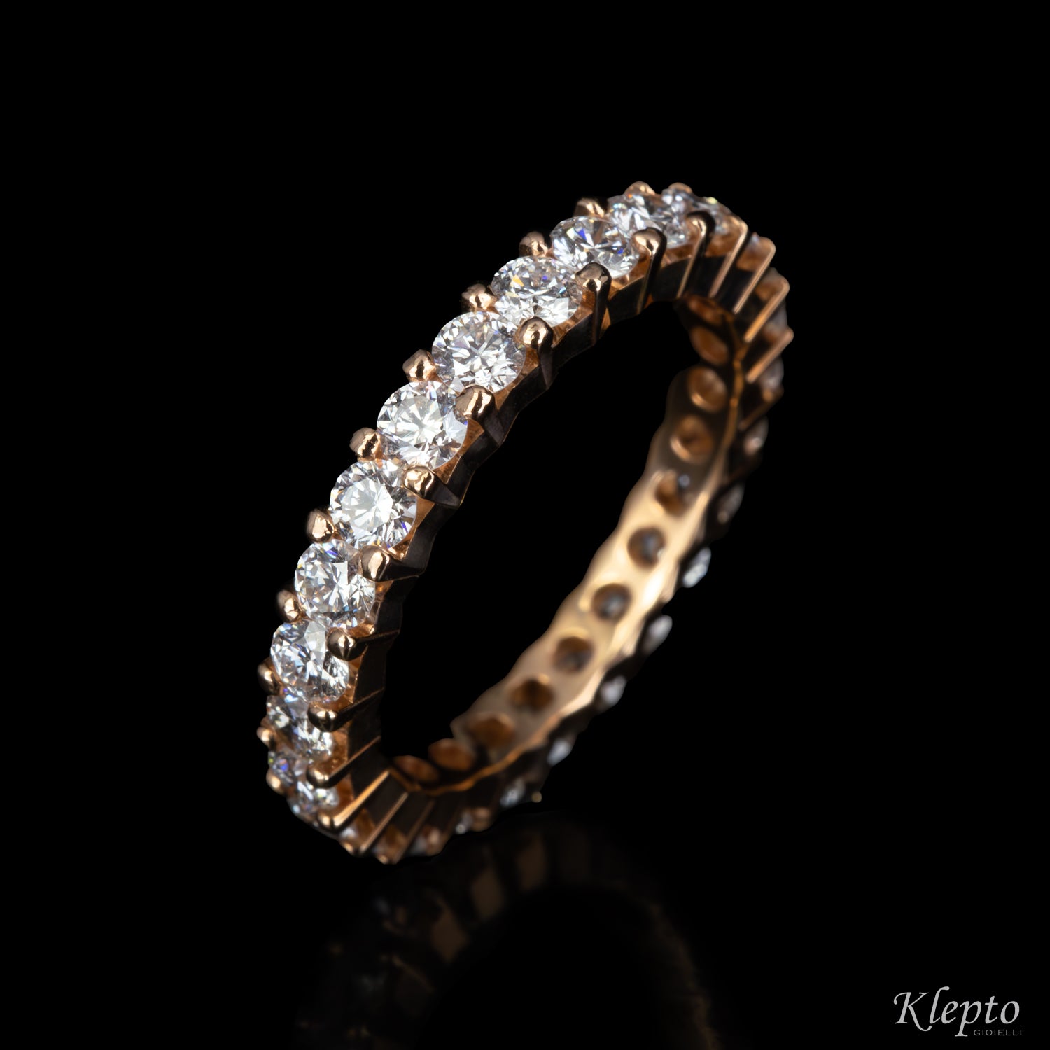 Infinity in oro rosa