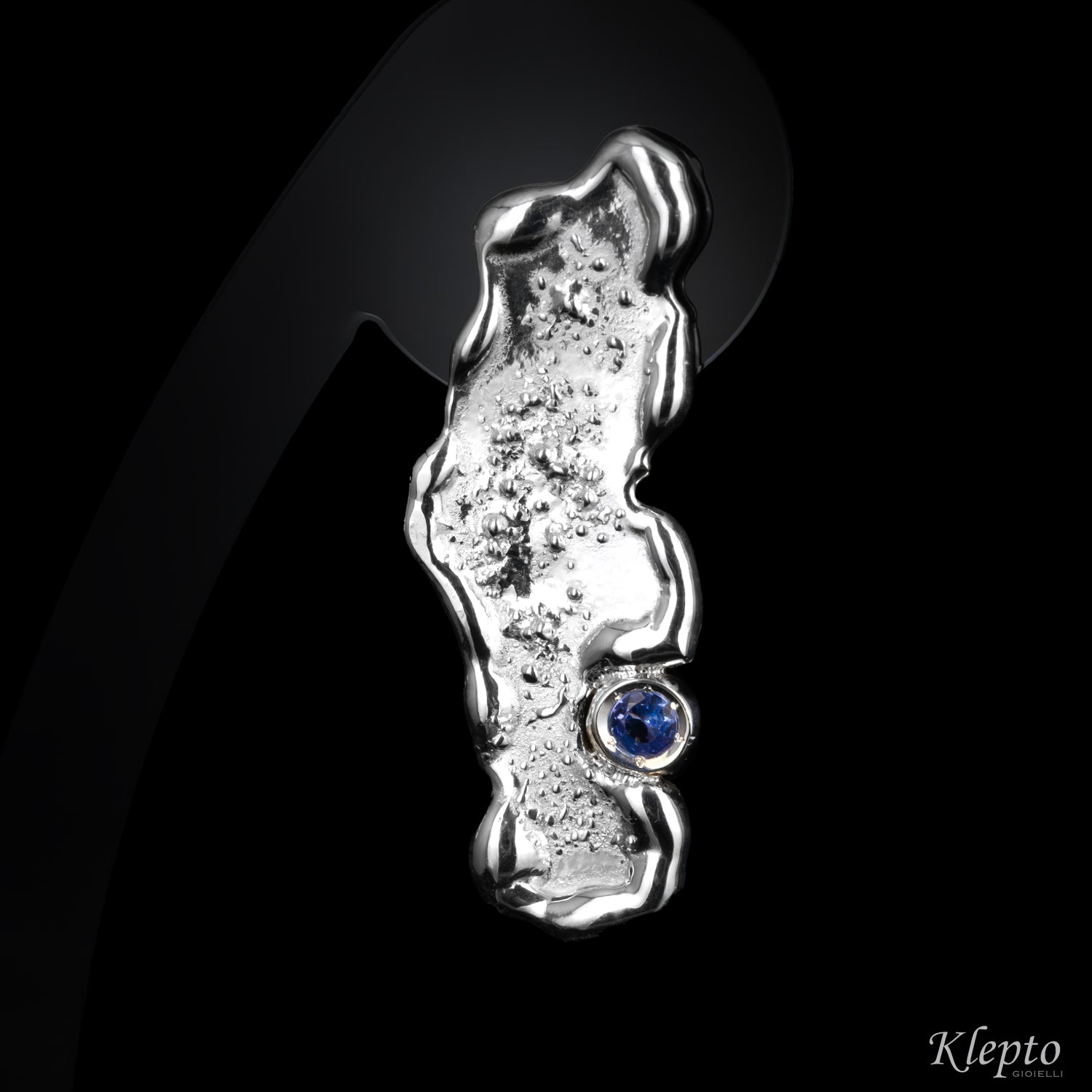 Orecchini in Argento Silnova® "Oasi" con Tanzaniti