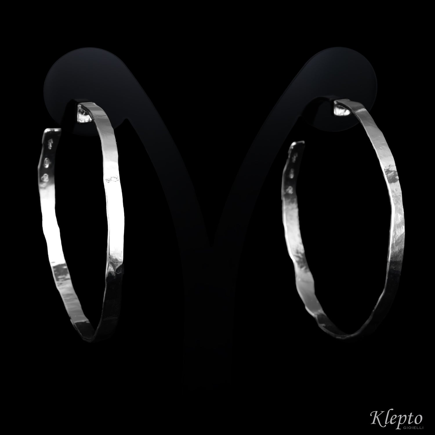 Orecchini in Argento Silnova® a cerchio