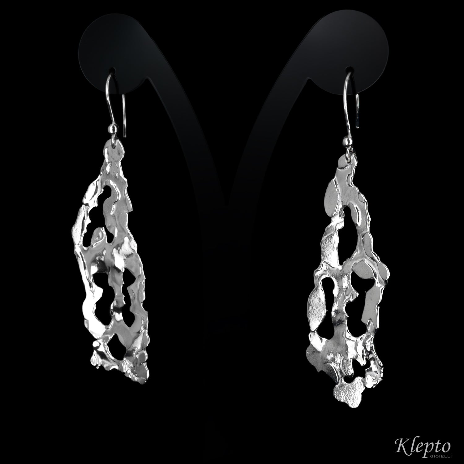 Orecchini in Argento Silnova® fusi a fiamma