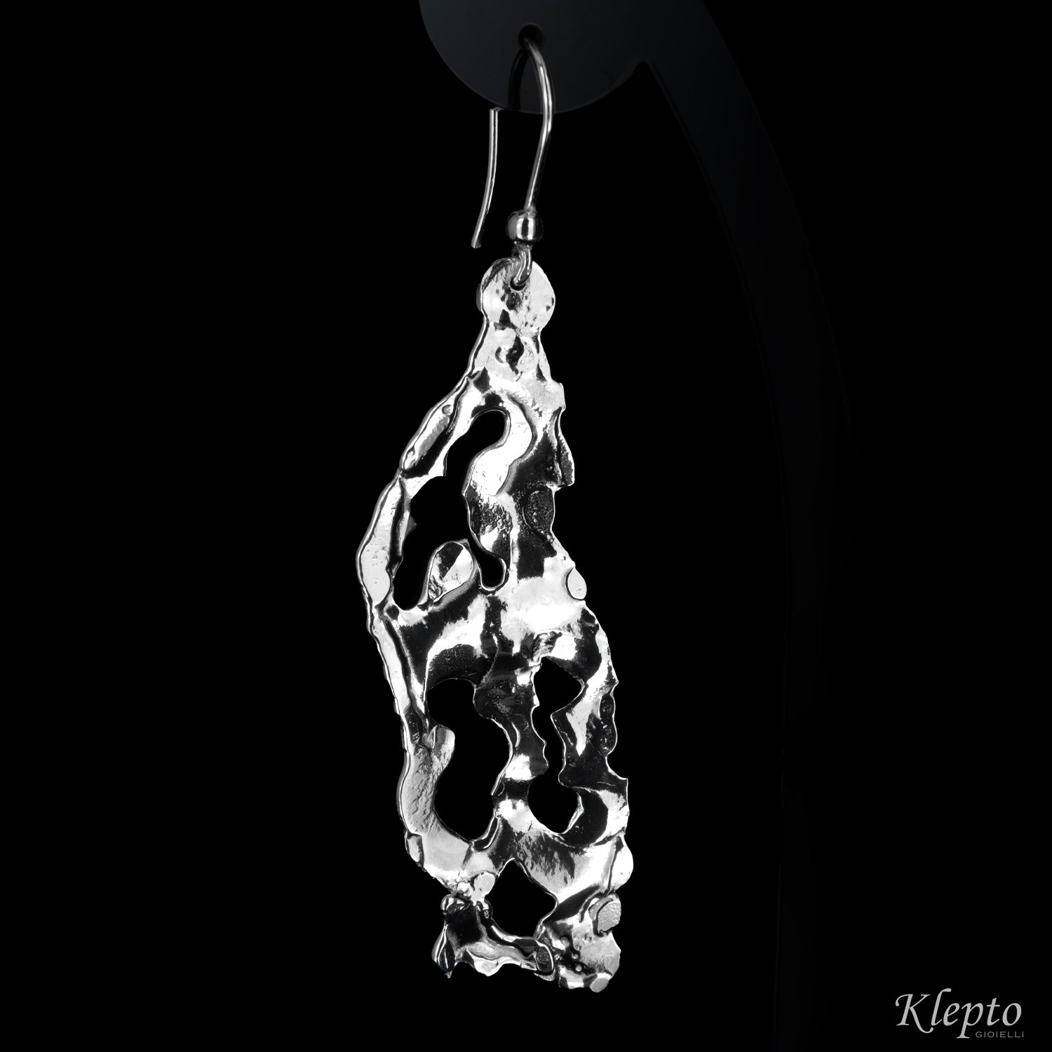 Orecchini in Argento Silnova® fusi a fiamma