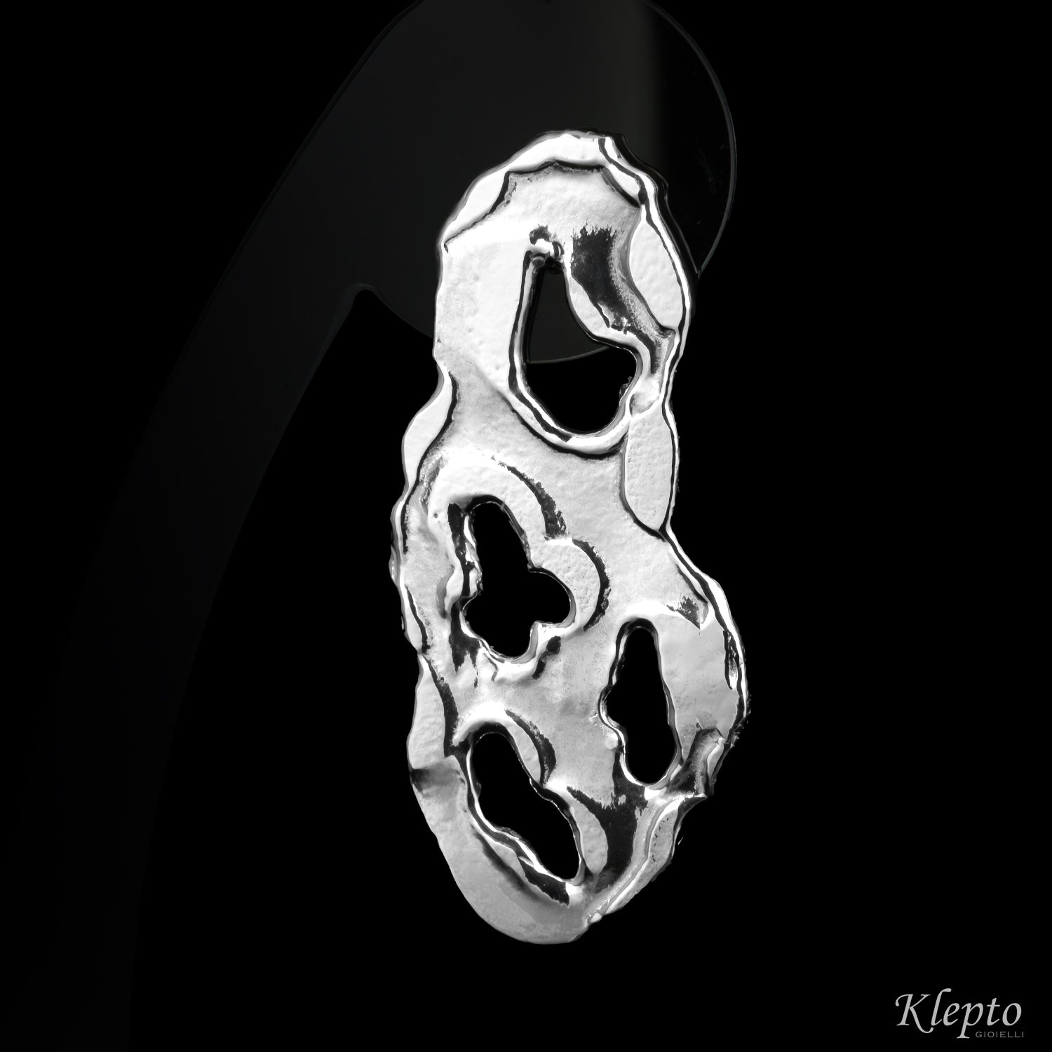 Orecchini in Argento Silnova® fusi a fiamma