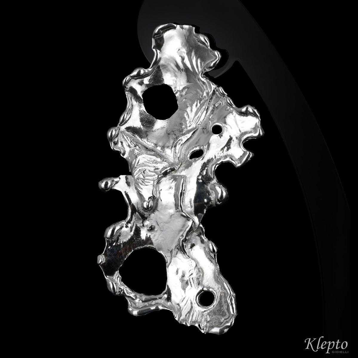 Orecchini in Argento Silnova® fusi a fiamma