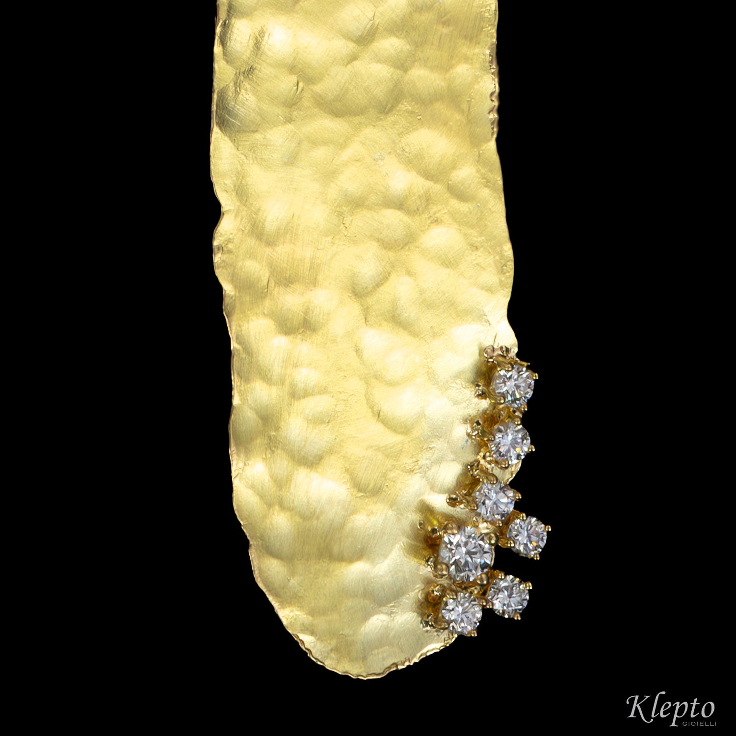 Pendente in oro giallo con Diamanti