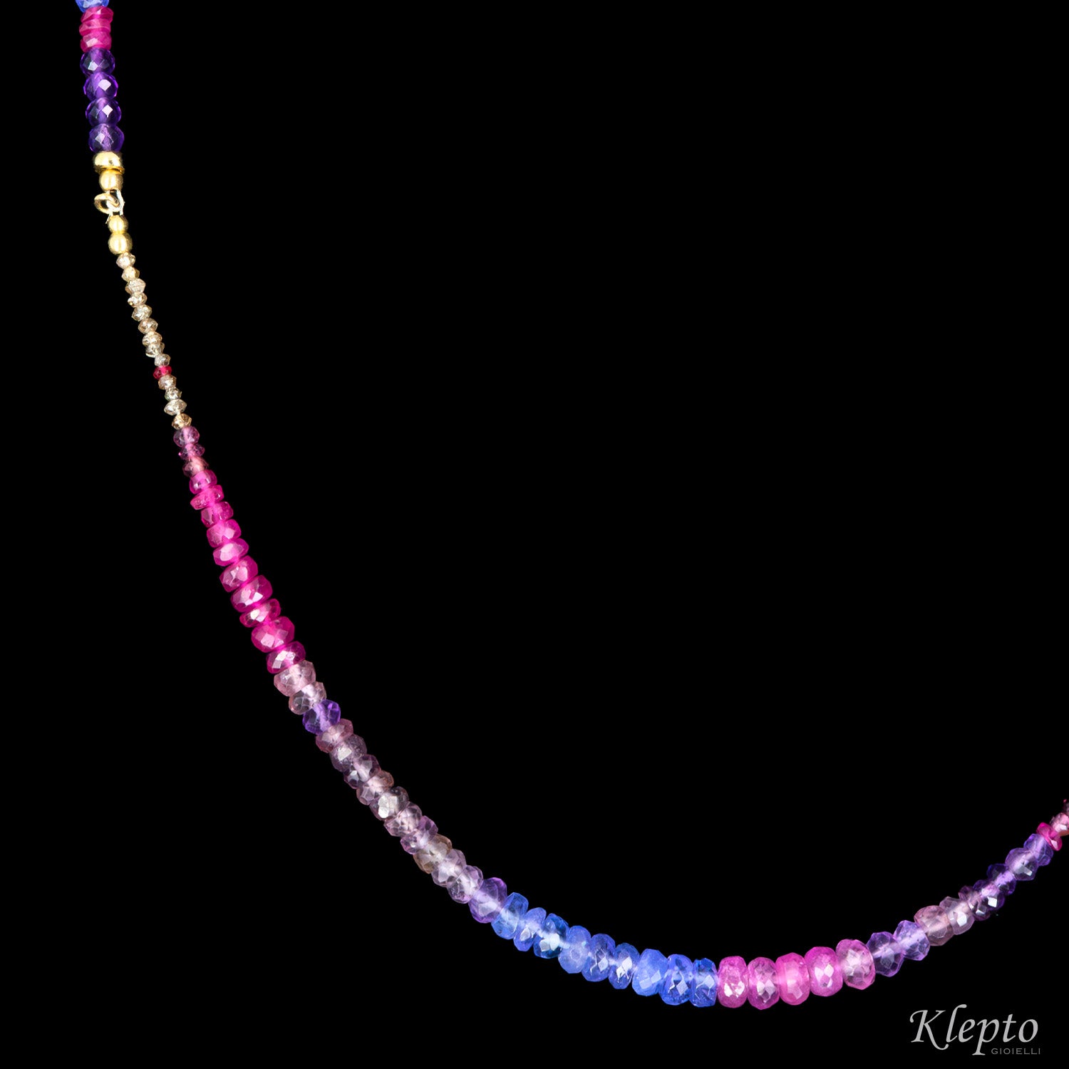 Collana Rainbow corta