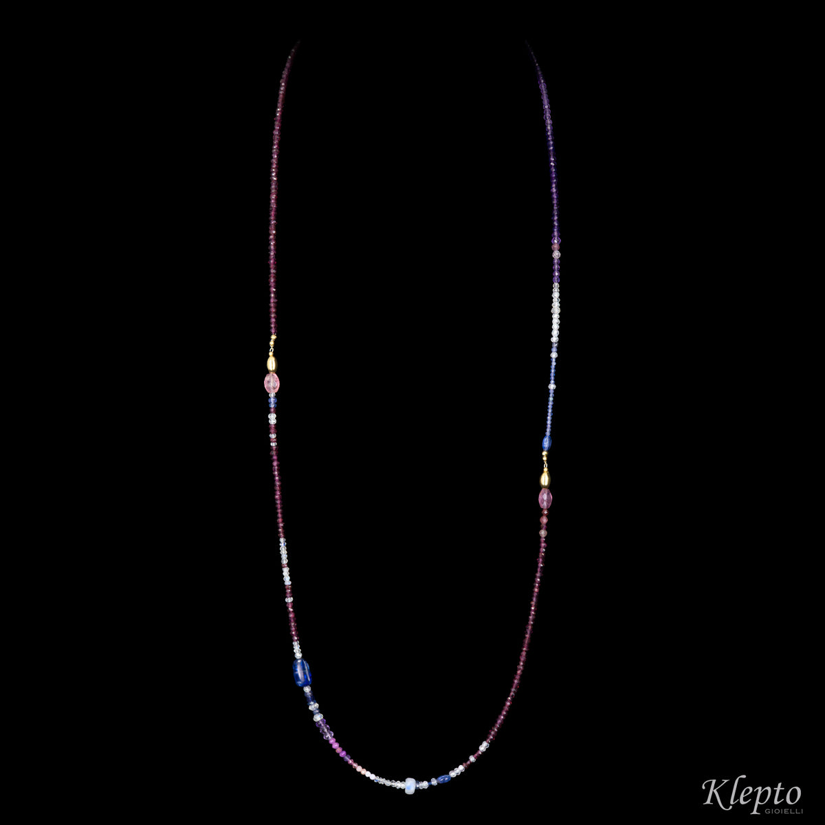 Collana Rainbow lunga