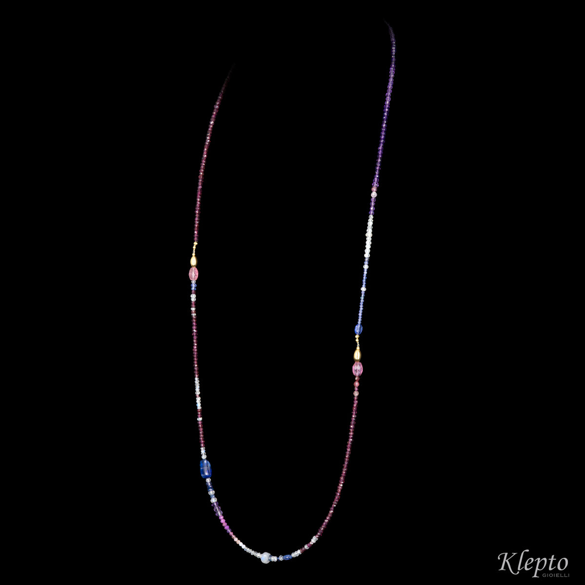 Collana Rainbow lunga