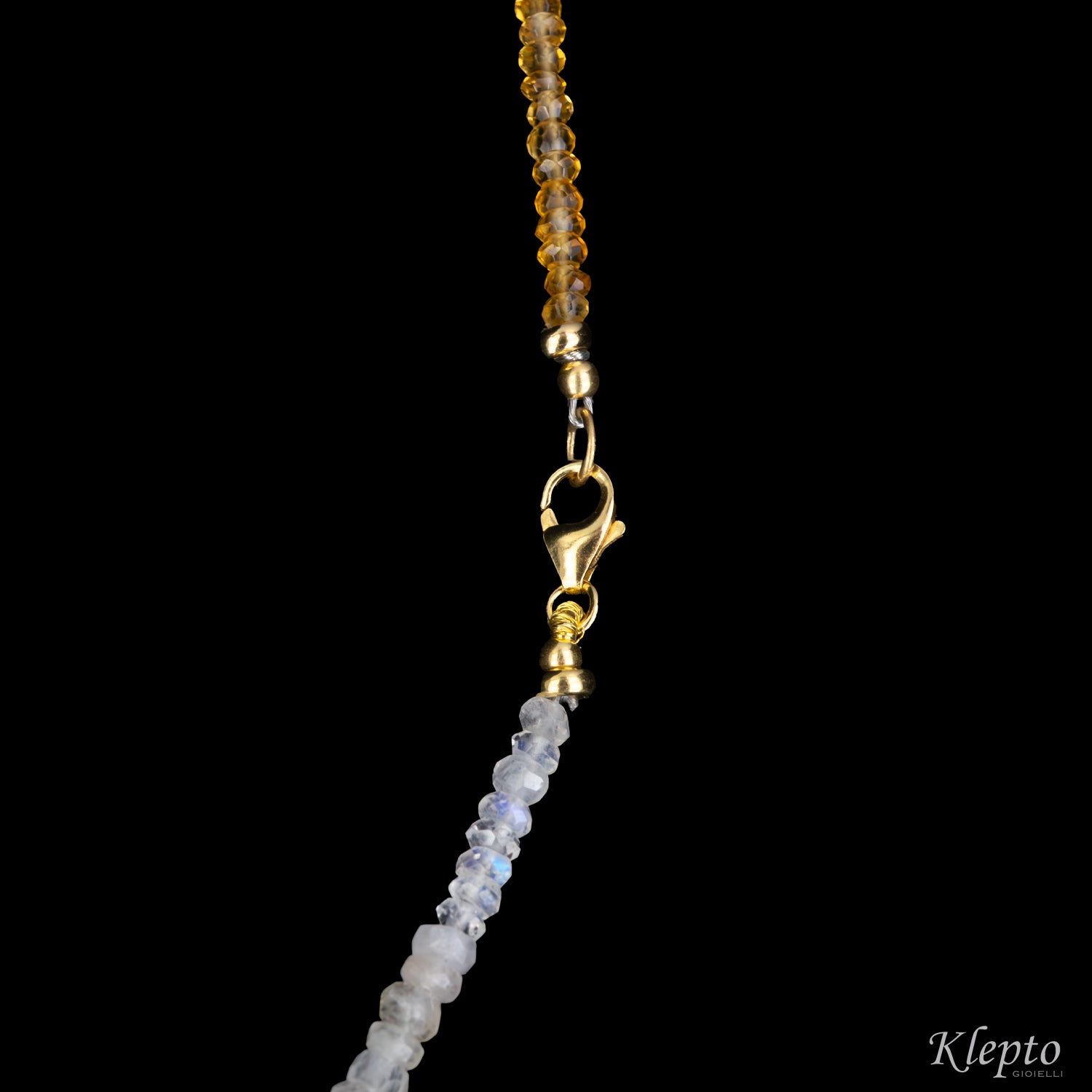 Collana Rainbow con Zaffiri multicolor