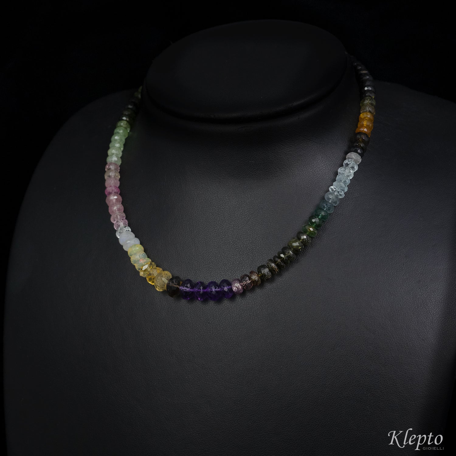 Collana girocollo con Tormaline